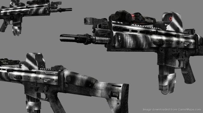 Tactical Arctic Stripe SCAR-L