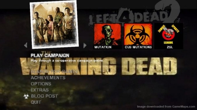 The Walking Dead Season 3 Background/Intro. for L4D2