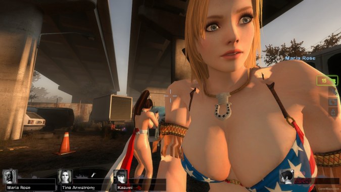 Tina Armstrong from Dead or Alive 5 (Rochelle)