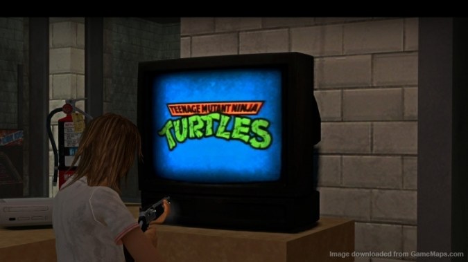 TMNT intro on TV