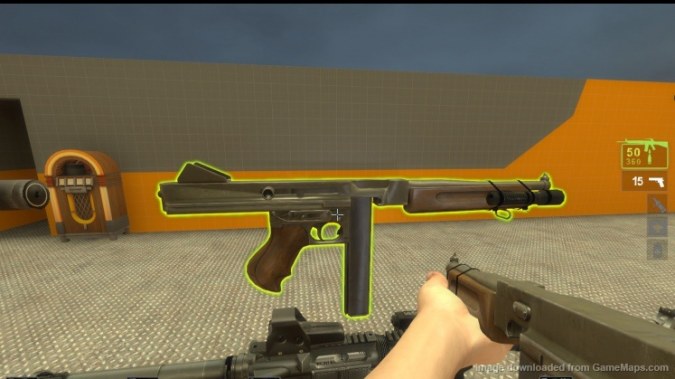 Tommy Submachine Gun (M16)
