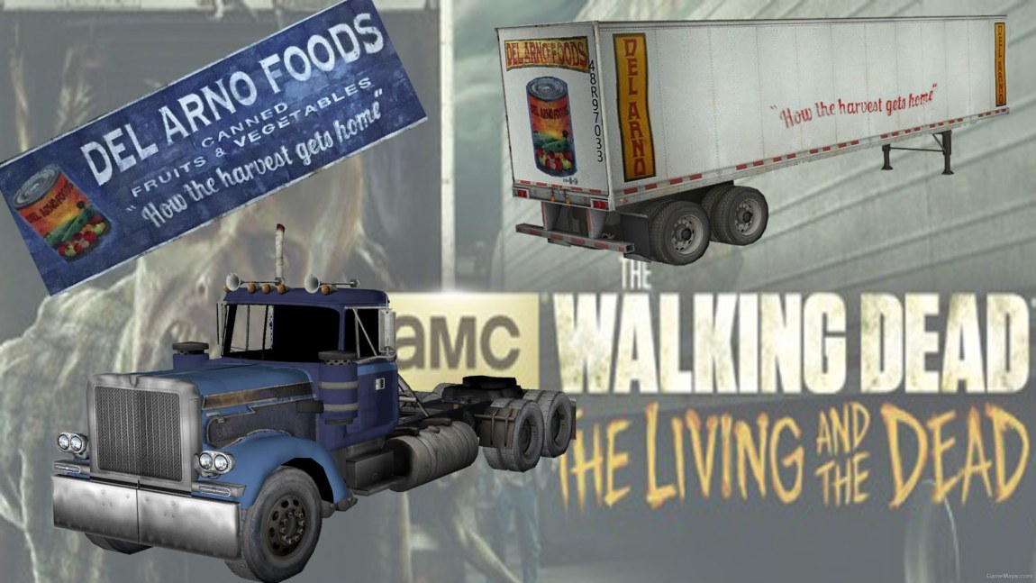 TWD Del Arno Foods Trucks + Trailers (Season 5 + 6)