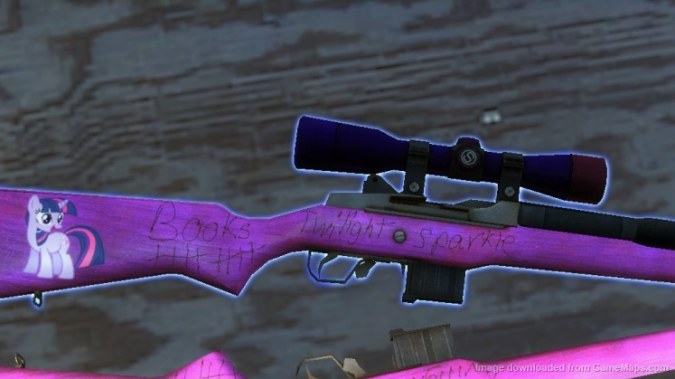 Twilight Sparkle Hunting Rifle