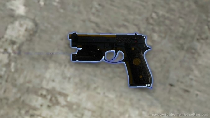 Two tone M9 Beretta (Black/Gold)