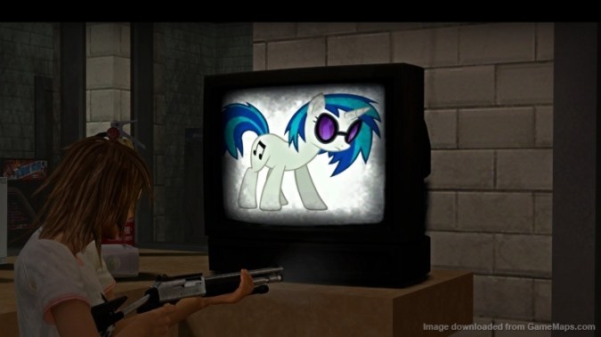 Vinyl Scratch on TV