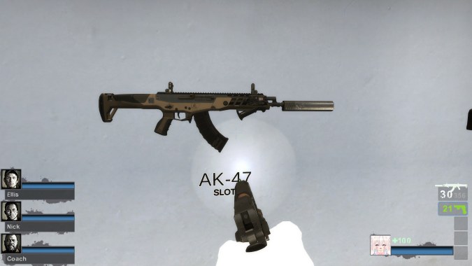 FN SCAR-17 Tactical (COD MW 2019) (AK47) v2 (Mod) for Left 4 Dead 2 