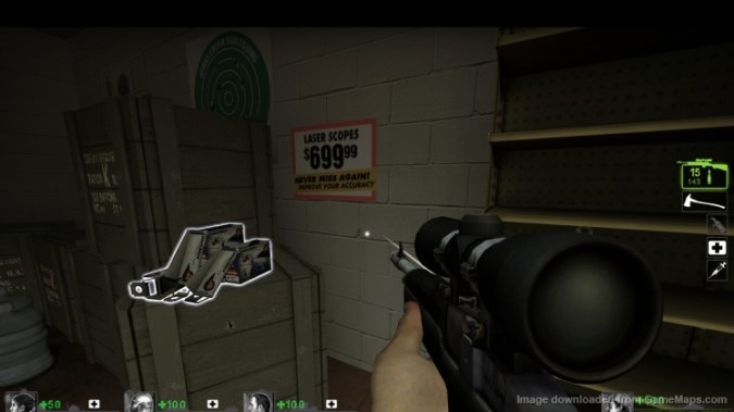 White Laser Sights