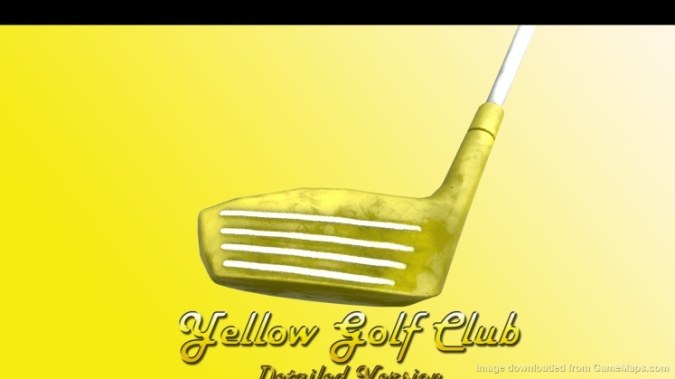 Yellow Golf Club (Detailed Version)