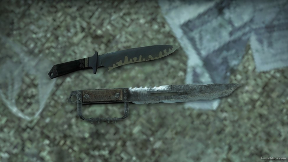 Metro 2033 Trench Knife Cs S Knife Left 4 Dead 2 Gamemaps