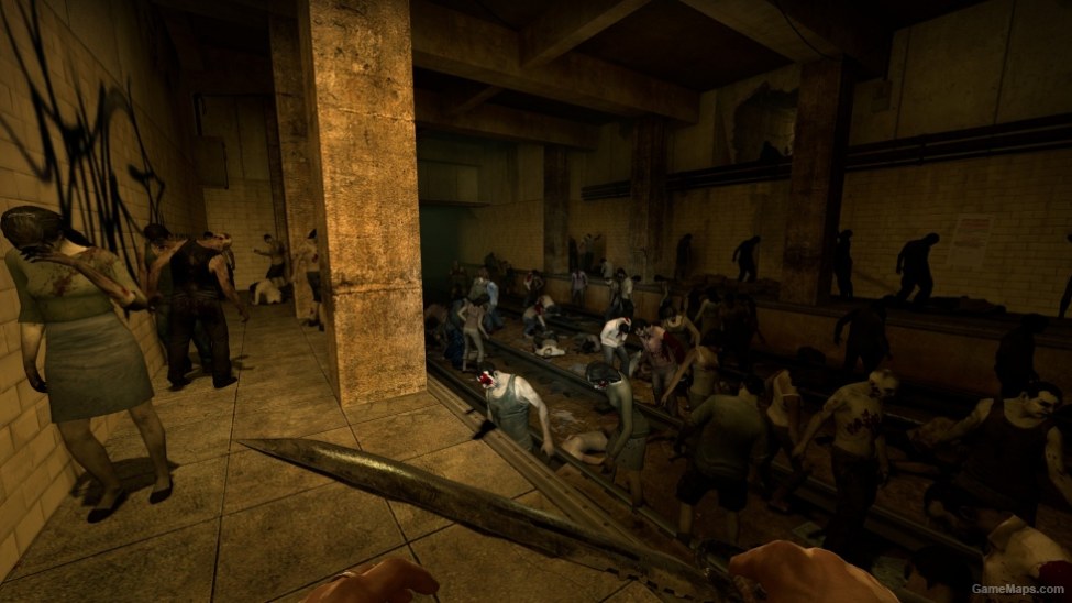 Metro 2033 Trench Knife Machete Left 4 Dead 2 Gamemaps