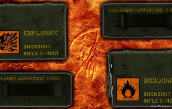 Collection of Incendiary ammo For Free