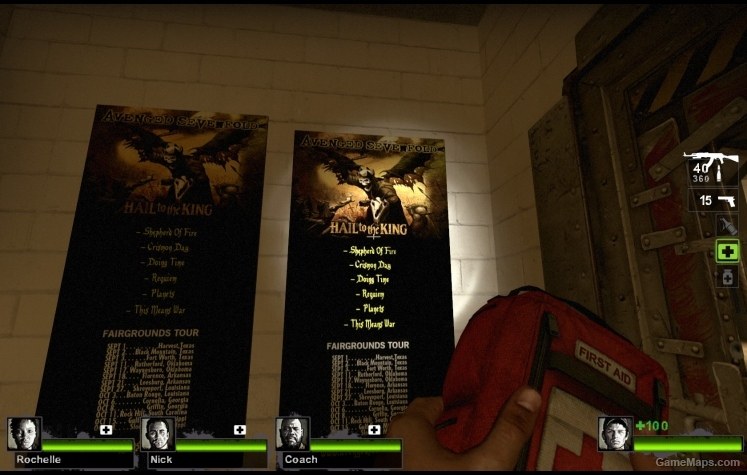 Avenged Sevenfold Hail To The King Concert Left 4 Dead 2 Gamemaps