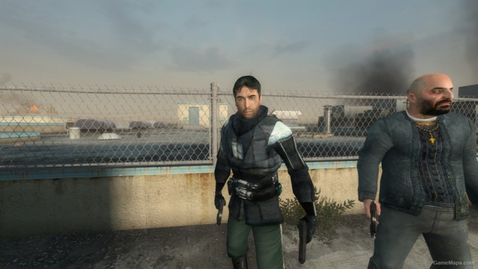 Barney Calhoun Replaces Nick Left 4 Dead 2 Gamemaps
