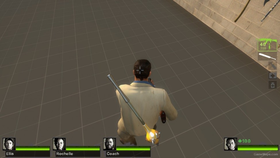 Battle Mace (Cricket Bat) (Left 4 Dead 2) GameMaps
