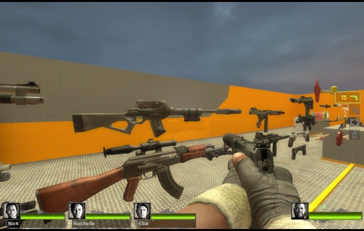 left 4 dead 2 hunting rifle