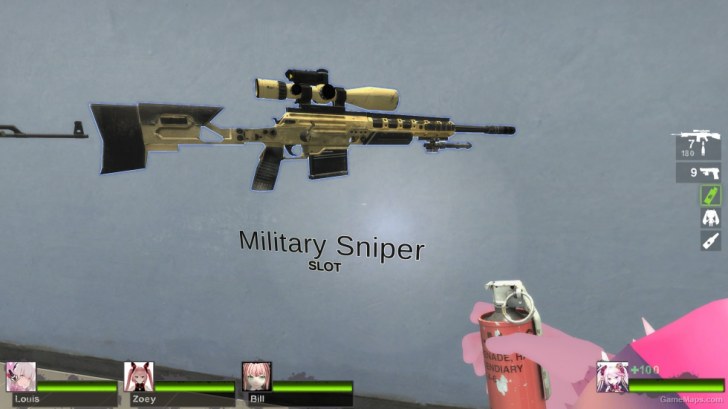 Snipers Mods Left 4 Dead 2 Gamemaps - m14 ebr roblox
