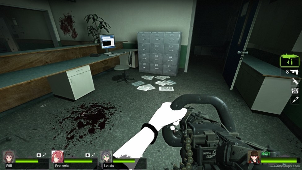 codghosts kac chainsaw(m60) (200 bullet script) v2 (left 4 dead