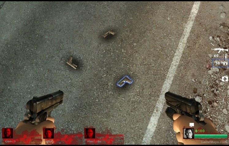 Colt 1911 Unique Left 4 Dead 2 Gamemaps - 