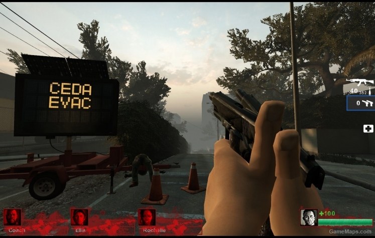 Colt 1911 Unique Left 4 Dead 2 Gamemaps - 