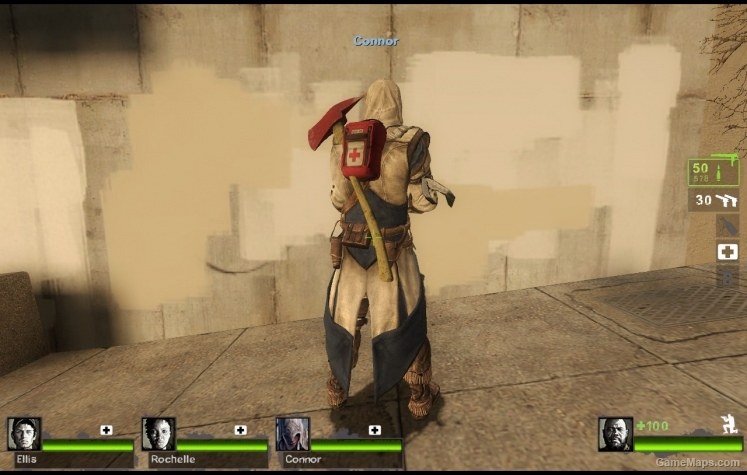 Connor From Assassin S Creed 3 Nick Left 4 Dead 2 Gamemaps