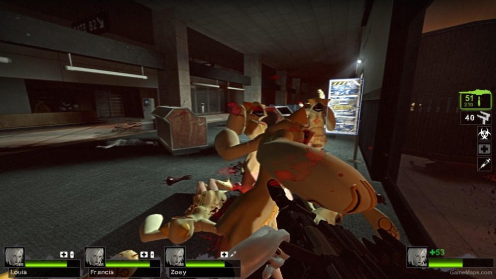 Crysis 2 Hmg V2 New Animations Akm Left 4 Dead 2 Gamemaps