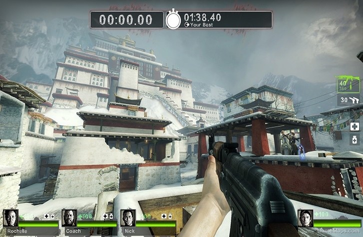 Карта для l4d2 где все оружия