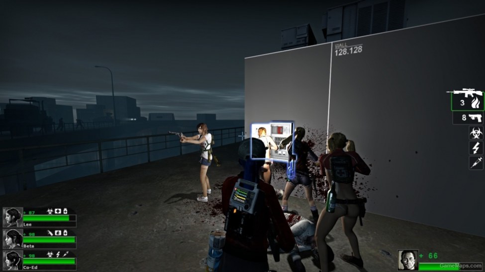 Dam It Buried By The Flood Versus Survival Left 4 Dead 2 Gamemaps