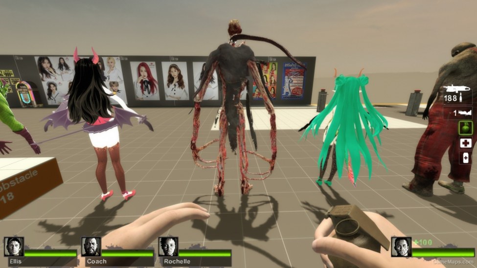 Dead Space Divider Smoker V3 Sound Fix Ver Left 4 Dead 2 Gamemaps