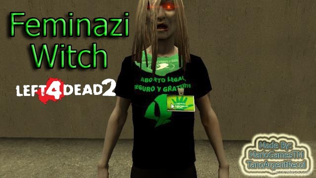 Feminazi Witch Panuelo Verde Arg Update 2 0 Left 4 Dead 2 Gamemaps