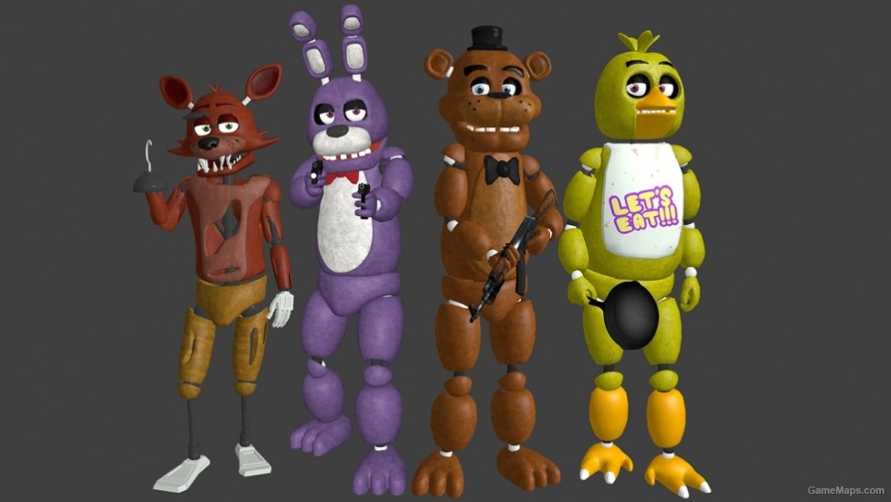 Five Nights At Freddy S Friends Left 4 Dead 2 Gamemaps