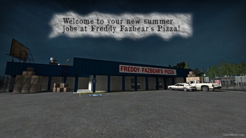 Freddy Fazbear S Pizzeria Left 4 Dead 2 Gamemaps