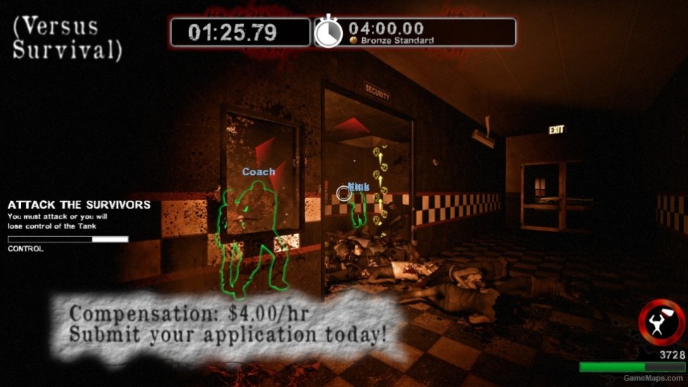Freddy Fazbear S Pizzeria Left 4 Dead 2 Gamemaps