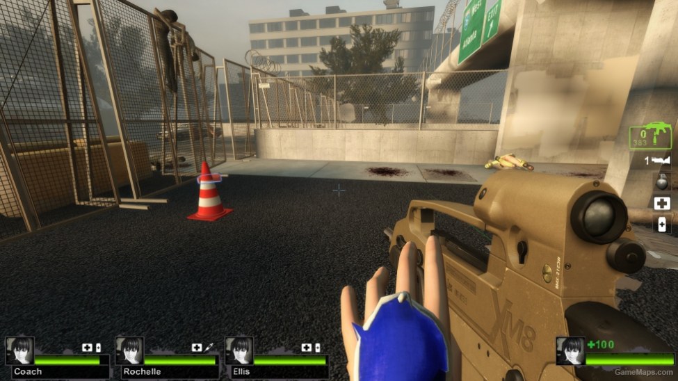 H K Xm8 Carbine Prototype Replaces M16 Left 4 Dead 2 Gamemaps