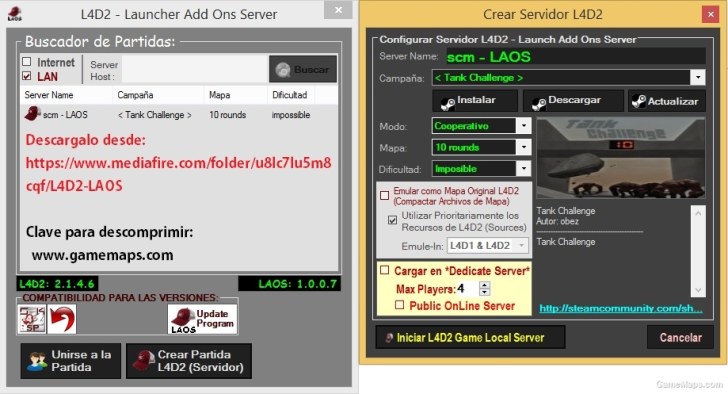 Launcher Add Ons Left 4 Dead 2 Gamemaps