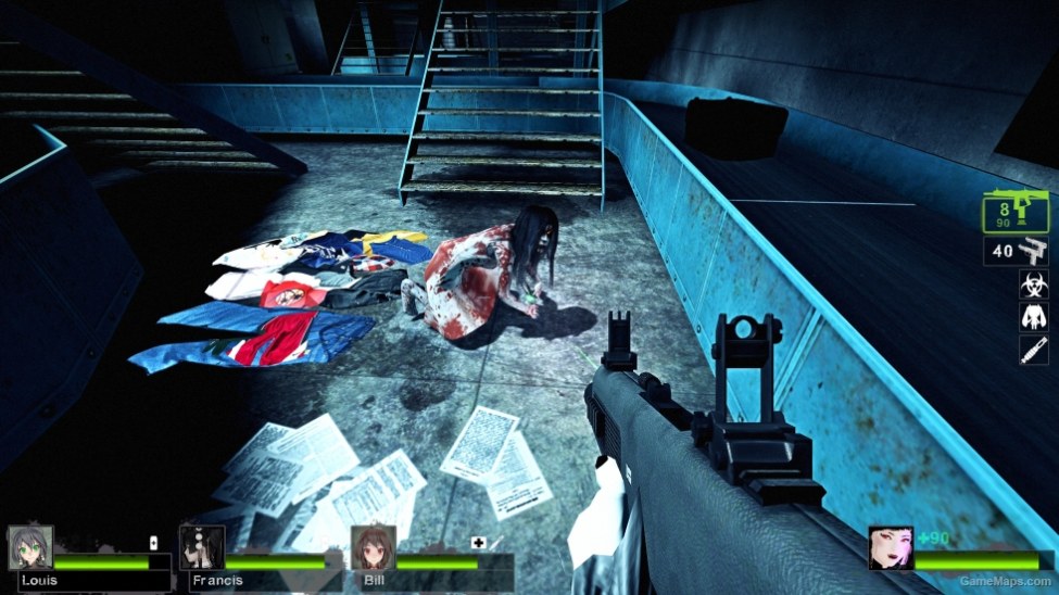 Kayako Saeki Witch Skin &amp; Sound (All sound fix ver) (Left 