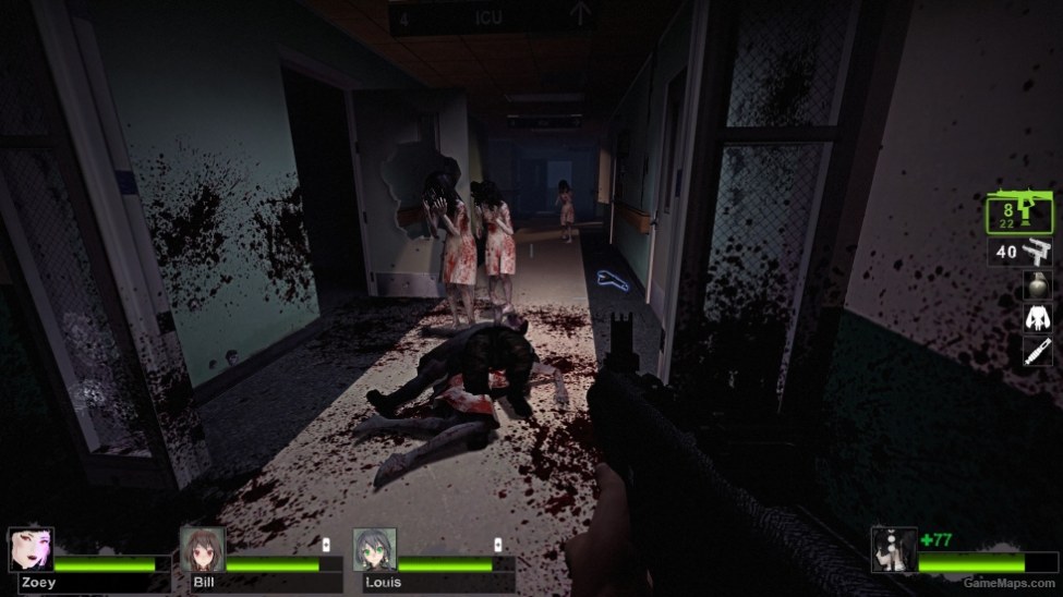 Kayako Saeki Witch Skin &amp; Sound (All sound fix ver) (Left 