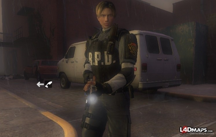 Leon R P D Replaces Nick Left 4 Dead 2 Gamemaps