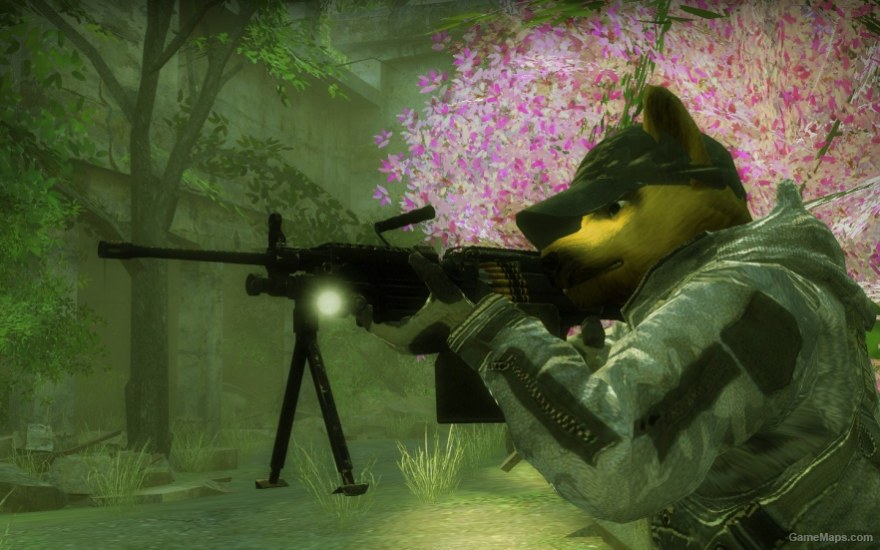 M249 SAW [ M60 ] (Left 4 Dead 2) - GameMaps