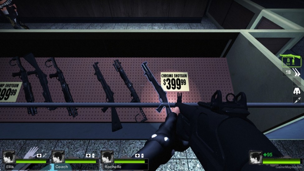 M870 From Codmw 19 Remove Camera Shake Chrome Shotguns Sound Fix Ver Request Left 4 Dead 2 Gamemaps