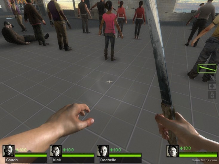 Machete Hands Fix Left 4 Dead 2 Gamemaps