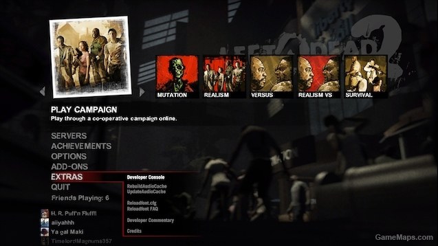 Menu Ui Fixes And Improvements Left 4 Dead 2 Gamemaps