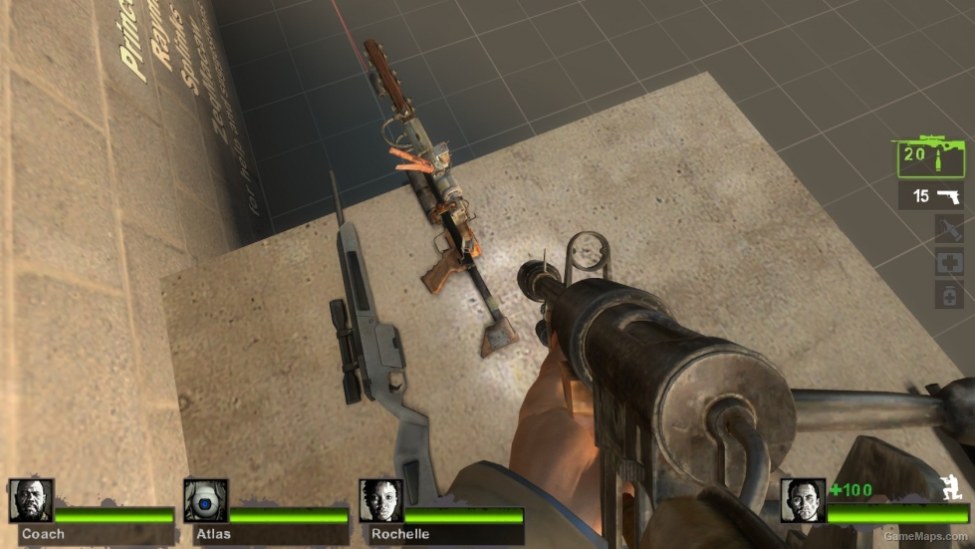 Metro 2033 Volt Driver Railgun M16 Left 4 Dead 2