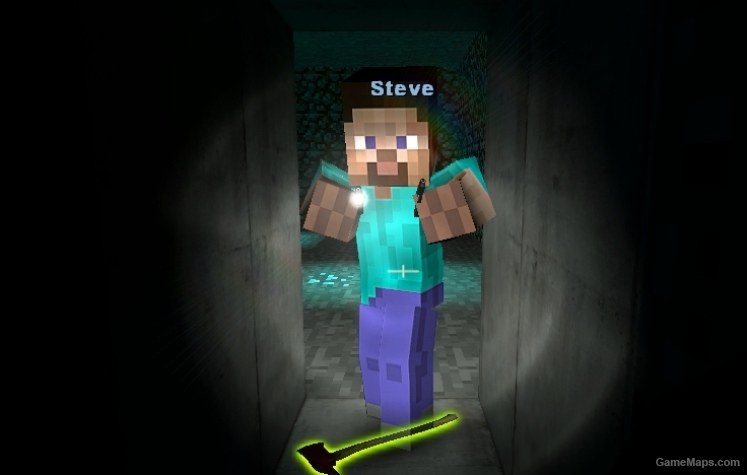 Minecraft Steve (Coach) (Left 4 Dead 2) - GameMaps