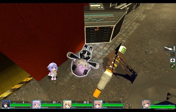 Neptune Doll Gnome Neptunia V Left 4 Dead 2 Gamemaps