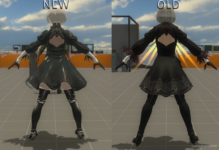 Nier Automata 2b V2 0 Left 4 Dead 2 Gamemaps