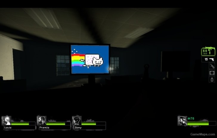 Miscellaneous Mods Left 4 Dead 2 Gamemaps - nyan cat but every sound replaced with roblox oof