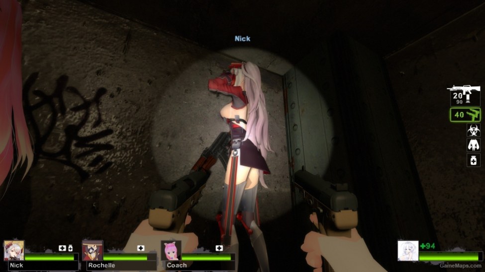 Prinz Eugen Azur Lane Minecraft Skin Only Azur Lane Prinz Eugen Zoey Left 4 Dead 2 Gamemaps only azur lane prinz eugen zoey left 4
