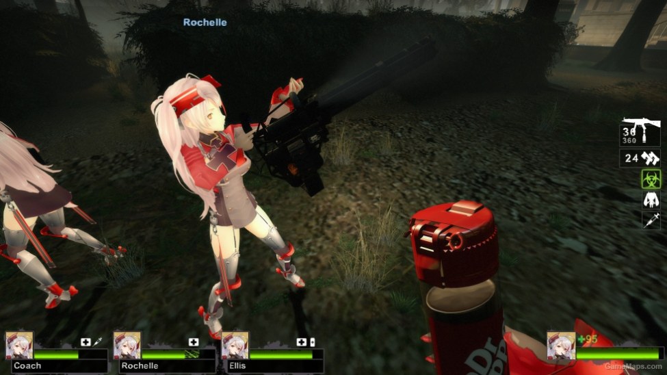 Only Azur Lane Prinz Eugen Zoey (Left 4 Dead 2) GameMaps