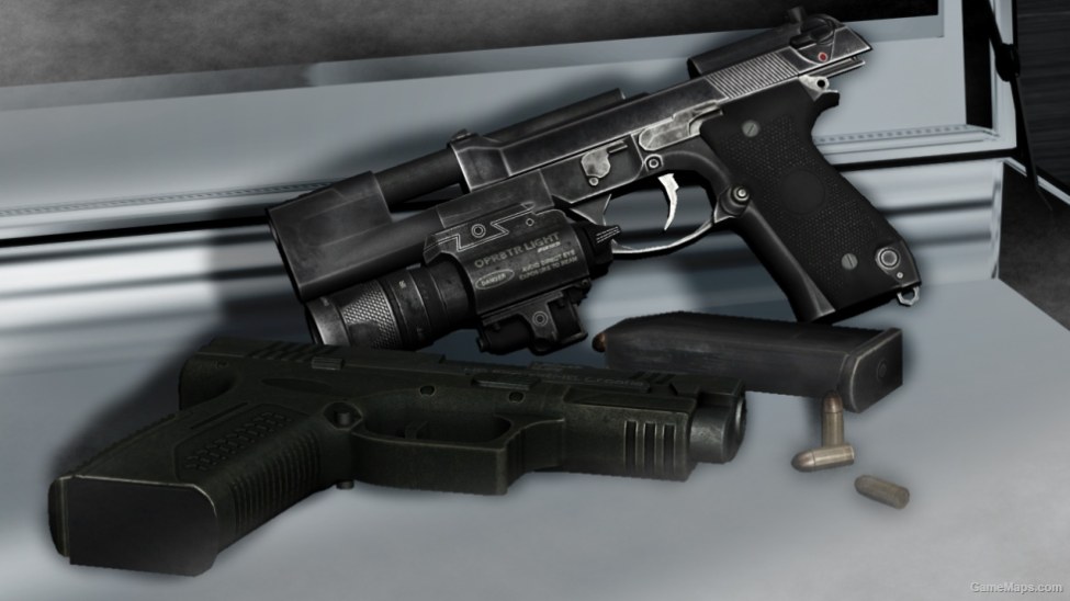 Payday 2 Bernetti 9 Leo Handguns Pistols Left 4 Dead 2