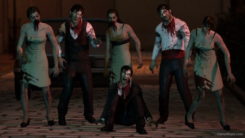 Randomized Common Infected Riot Zombies Removed Left 4 Dead 2 Gamemaps